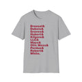 Morehouse - Hall Edition Unisex Tee T-Shirt or Sweatshirt (Grey/Maroon) __etsy:8116380243