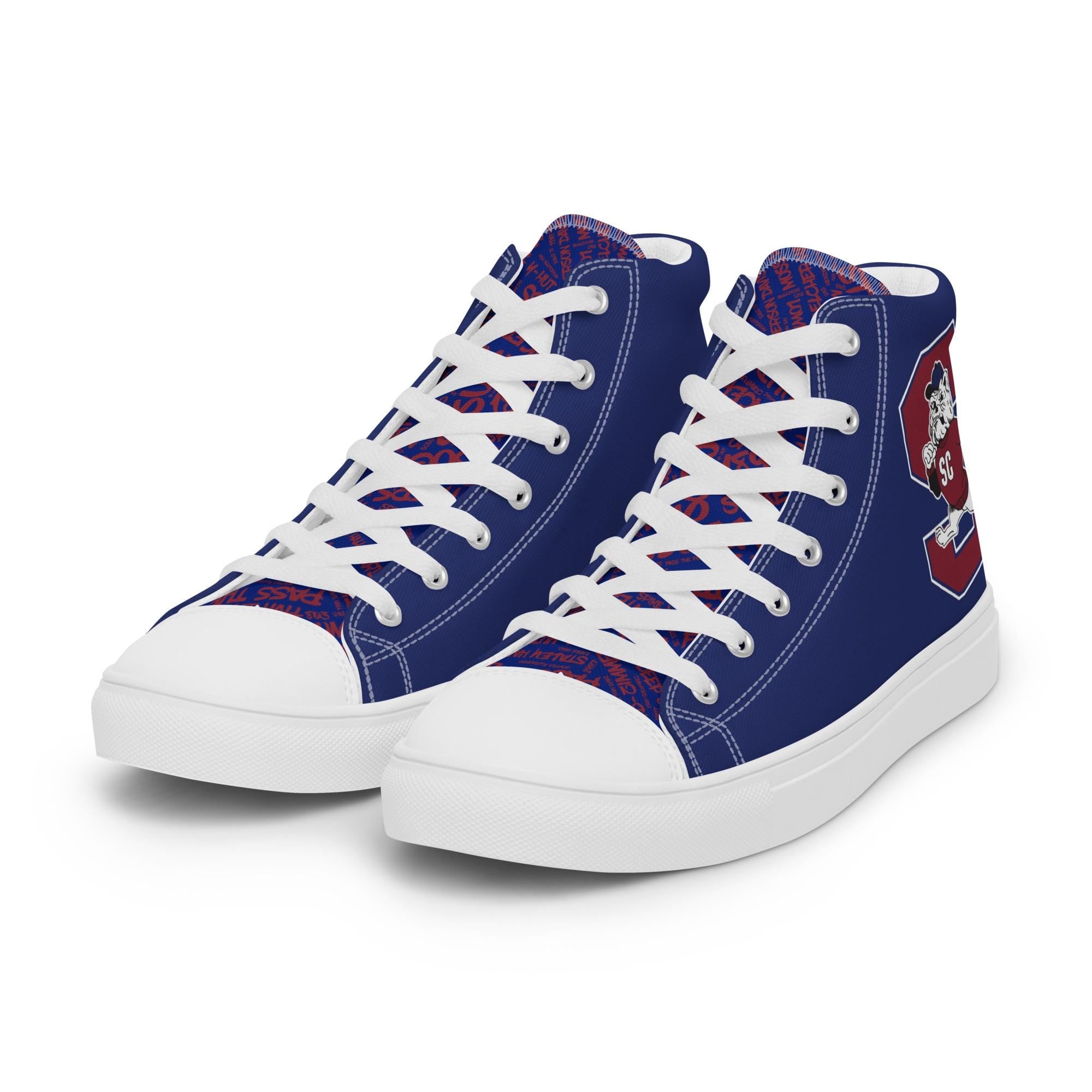 SCSU - SC State "All Things SCSU" V2 High Top Canvas Shoes