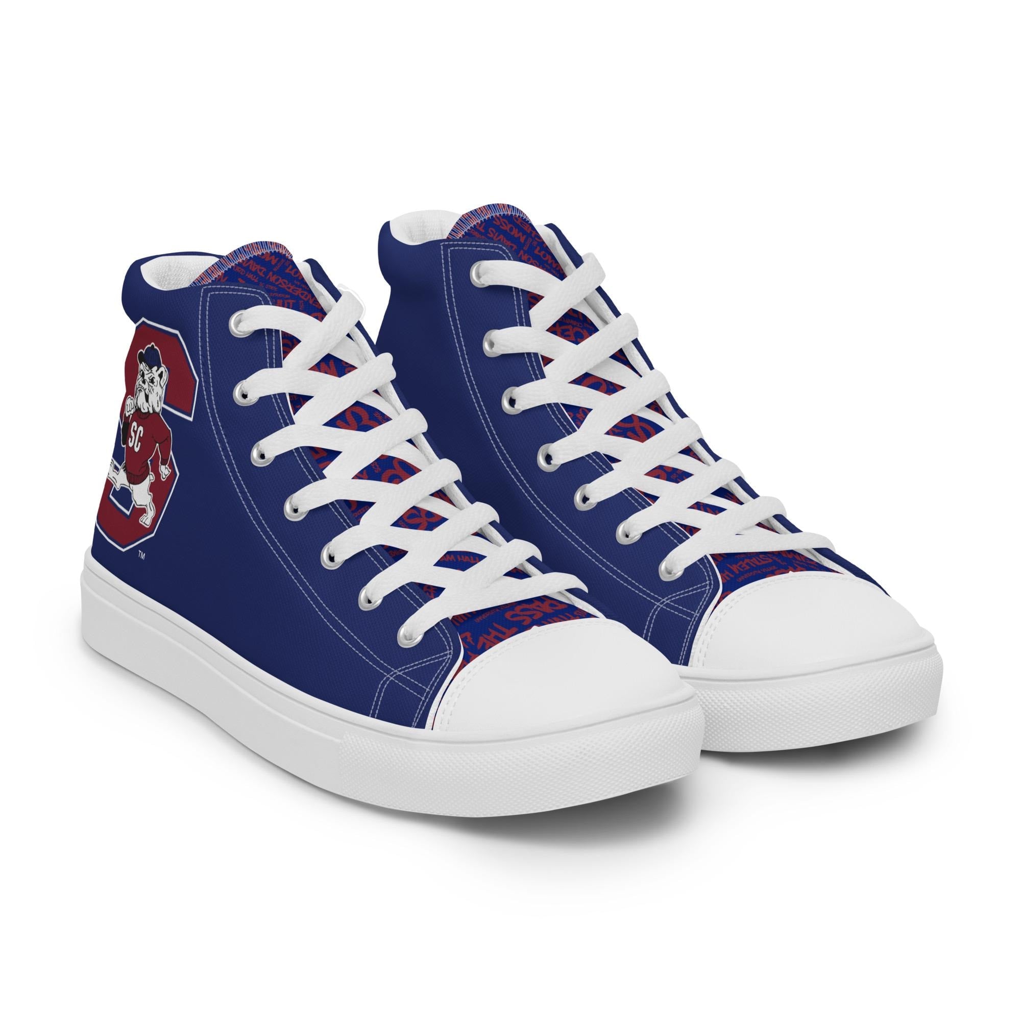 SCSU - SC State "All Things SCSU" V2 High Top Canvas Shoes