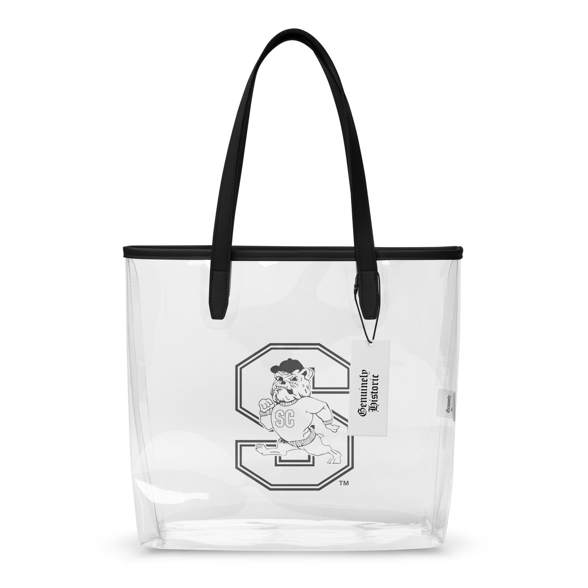Clear tote bag