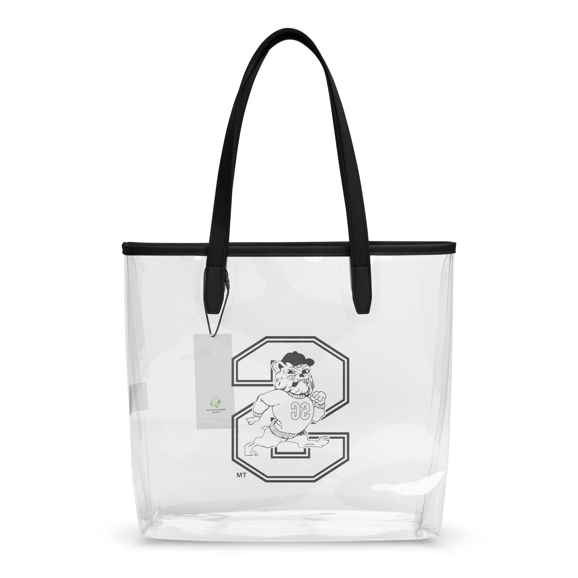 Clear tote bag