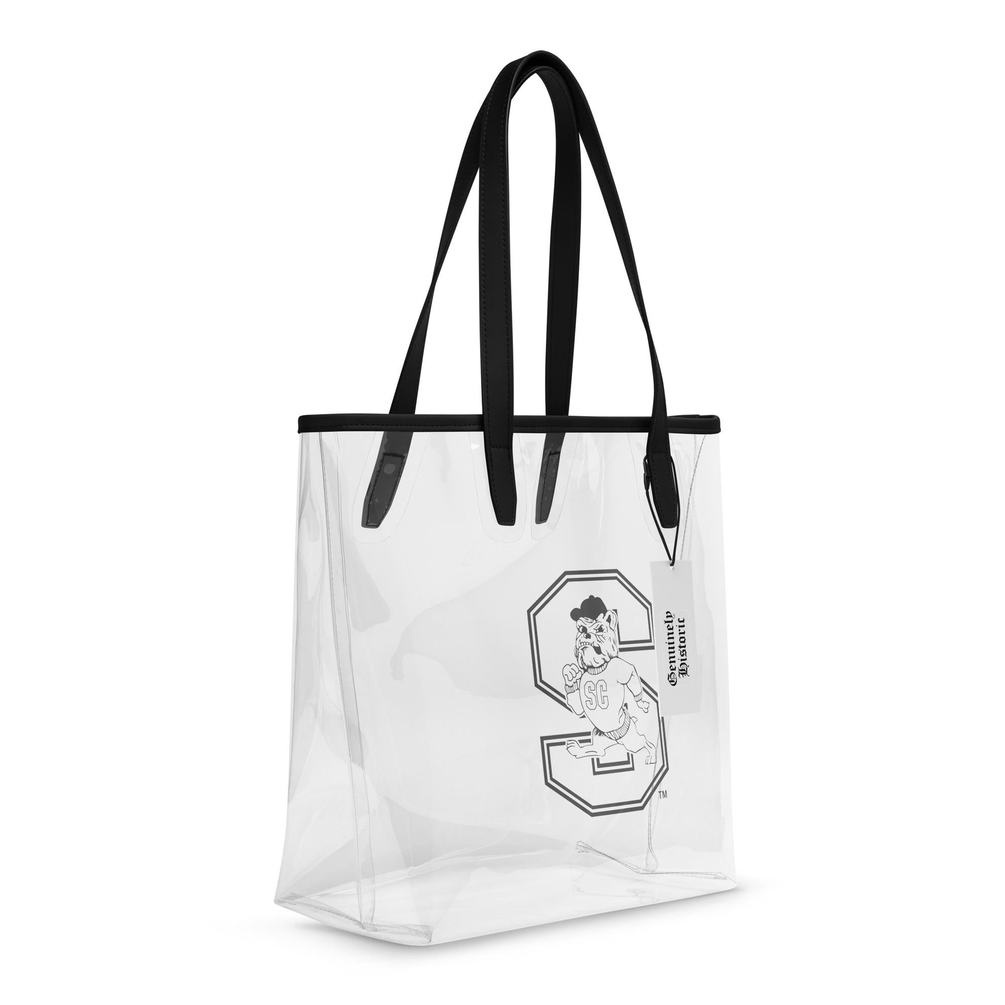 Clear tote bag