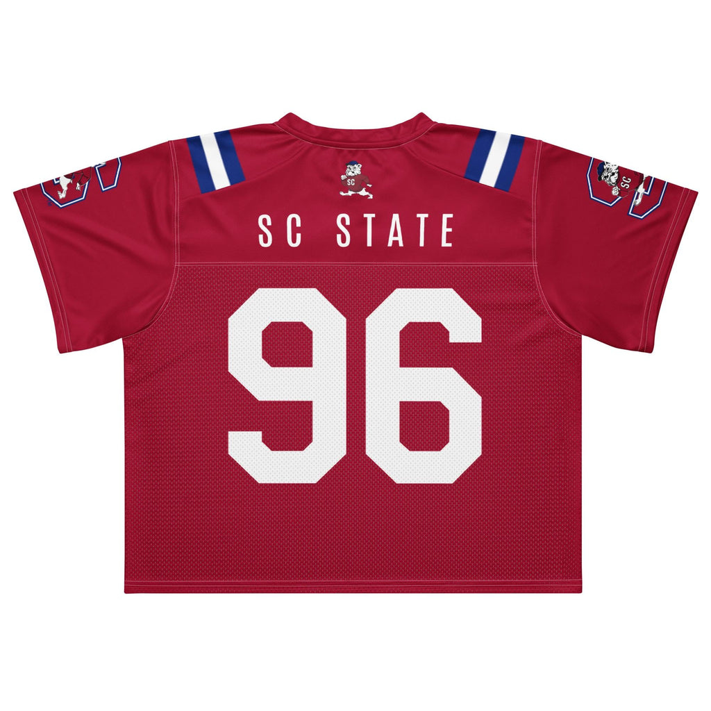 SCSU - SC State Bulldogs Boxy Football Jersey