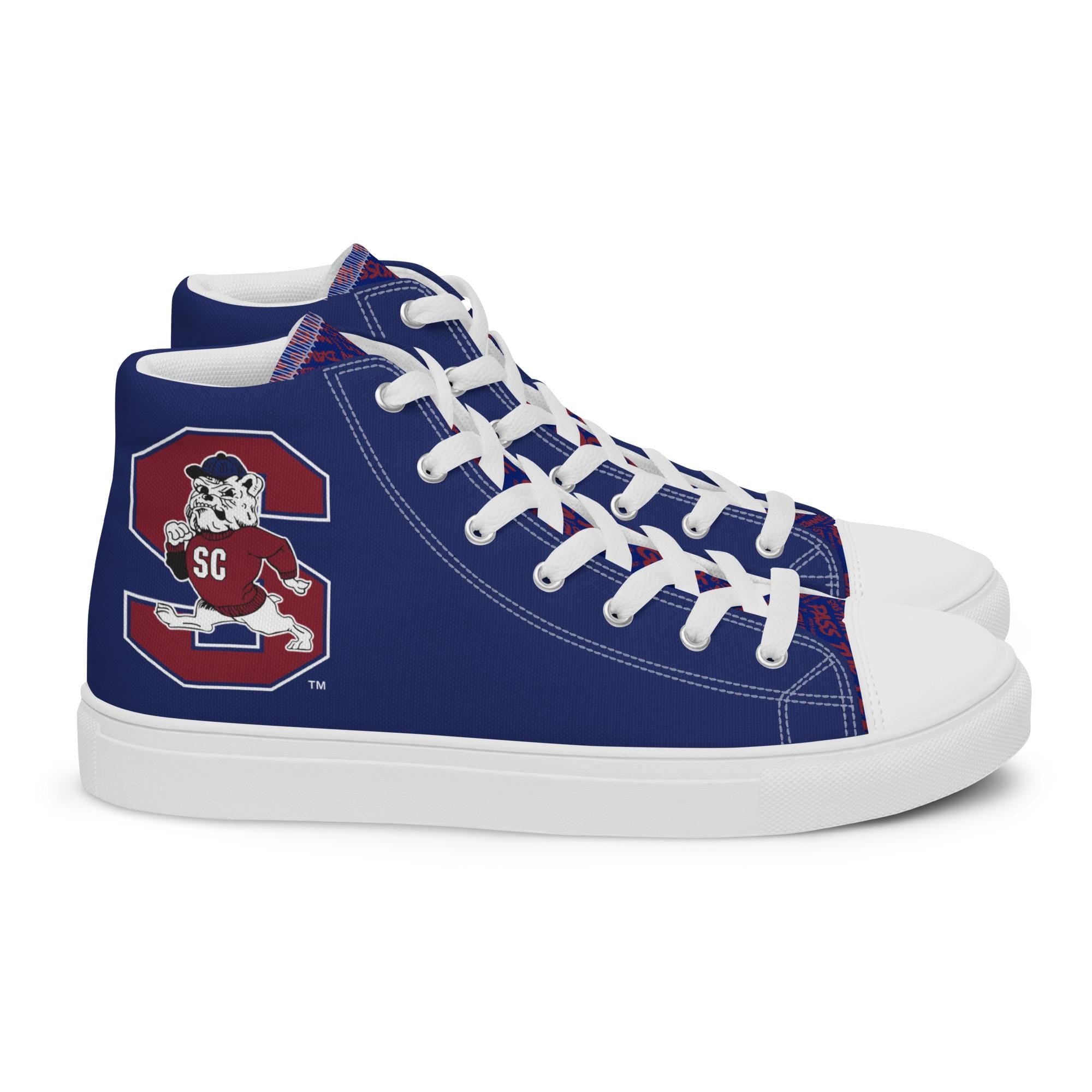 SCSU - SC State "All Things SCSU" V2 High Top Canvas Shoes