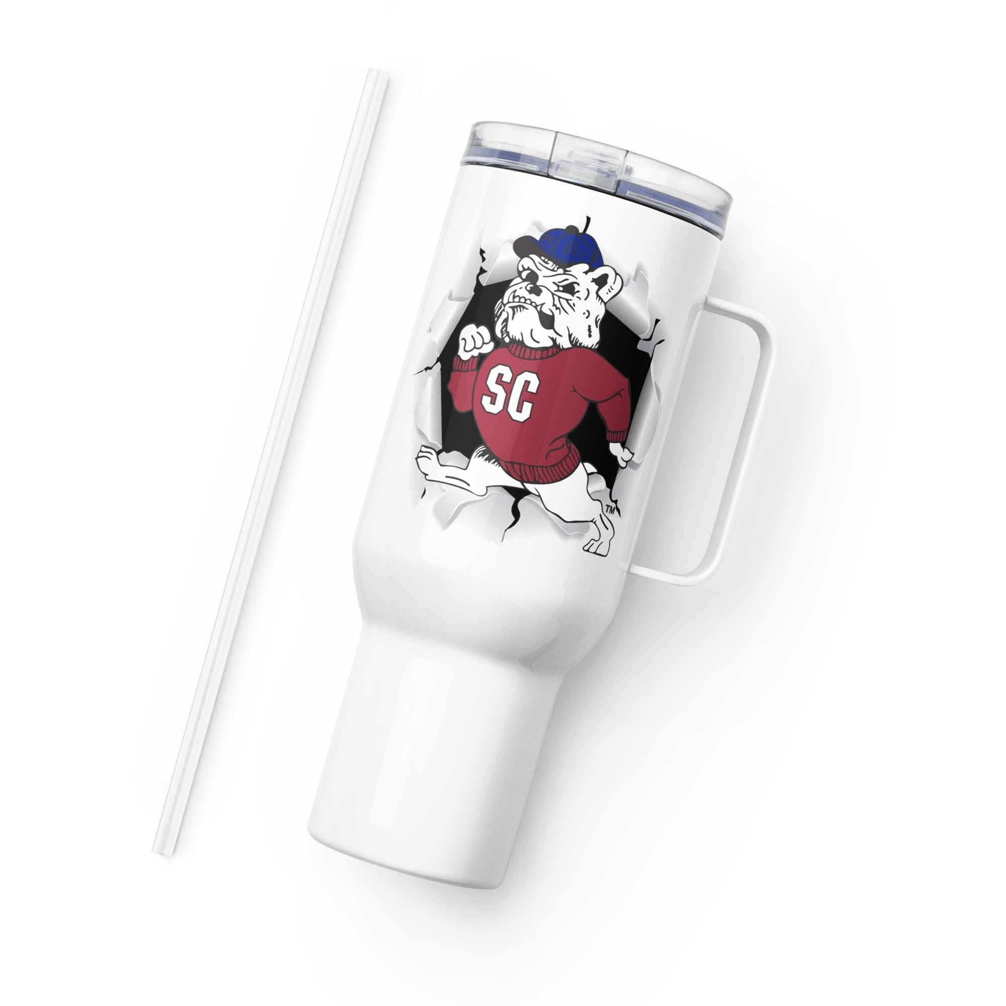 SCSU - SC State Travel Mug Tumbler With Handle and Straw 25oz, 40oz
