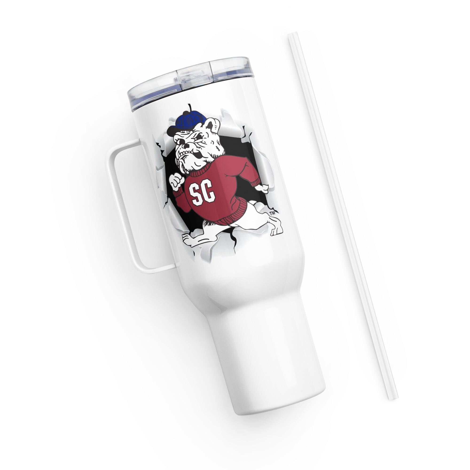 SCSU - SC State Travel Mug Tumbler With Handle and Straw 25oz, 40oz