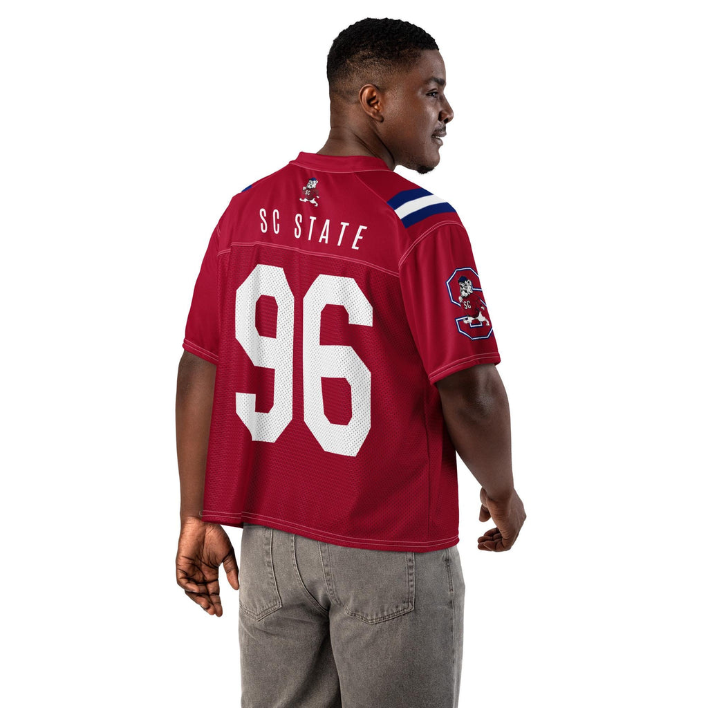 SCSU - SC State Bulldogs Boxy Football Jersey