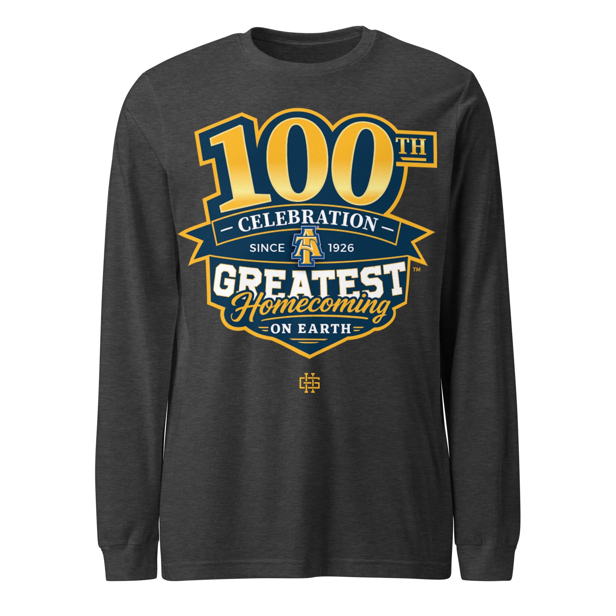NCAT - The Official GHOE 100 NC A&T Tee T-Shirt or Long Sleeve Shirt