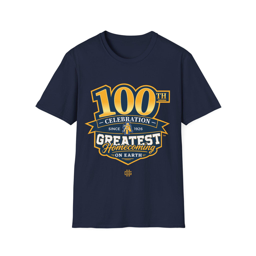 NCAT - The Official GHOE 100 NC A&T Tee T-Shirt or Long Sleeve Shirt