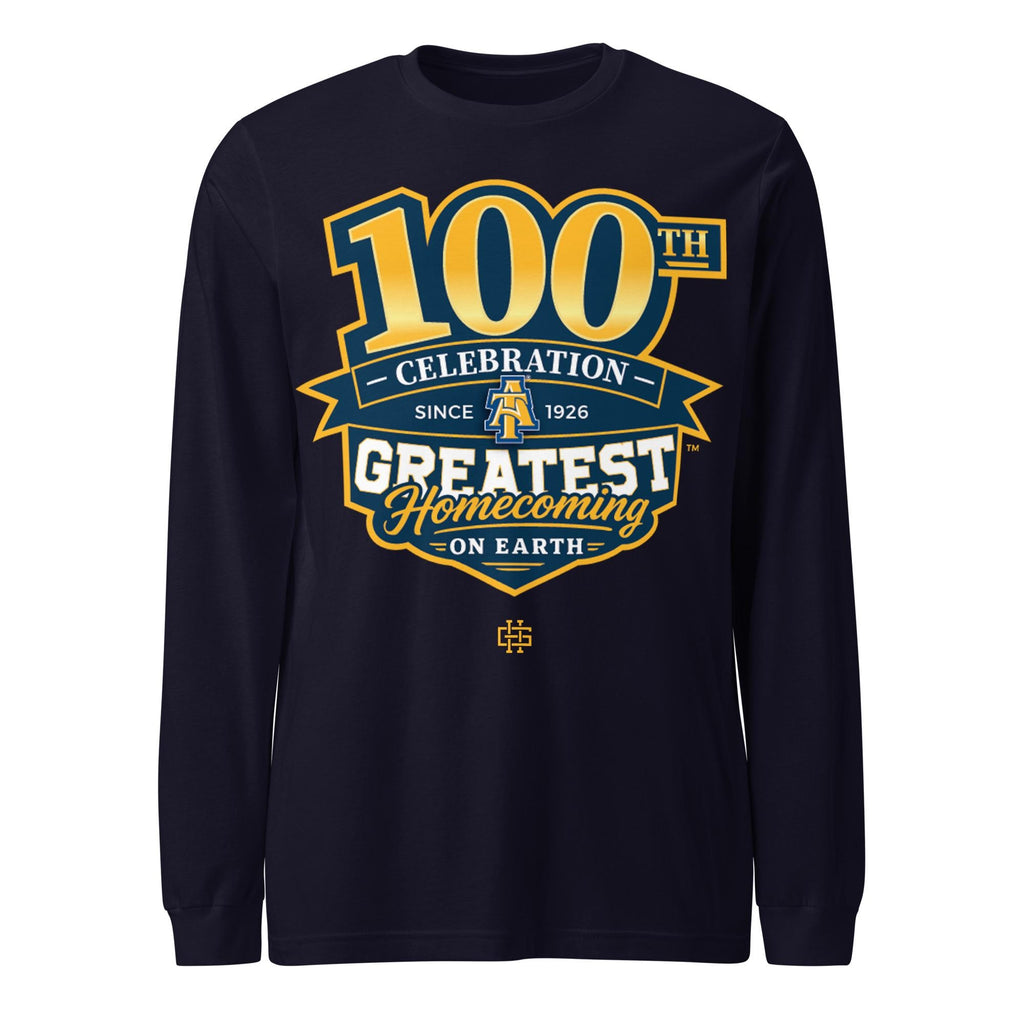 NCAT - The Official GHOE 100 NC A&T Tee T-Shirt or Long Sleeve Shirt