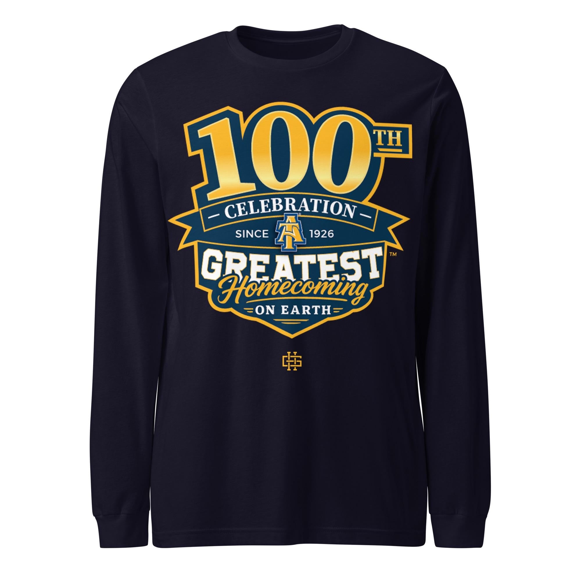 NCAT - The Official GHOE 100 NC A&T Tee T-Shirt or Long Sleeve Shirt