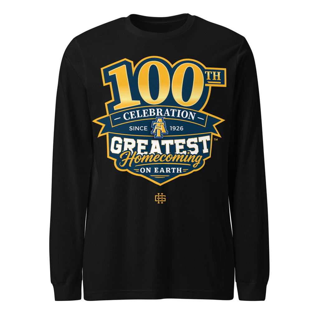 NCAT - The Official GHOE 100 NC A&T Tee T-Shirt or Long Sleeve Shirt