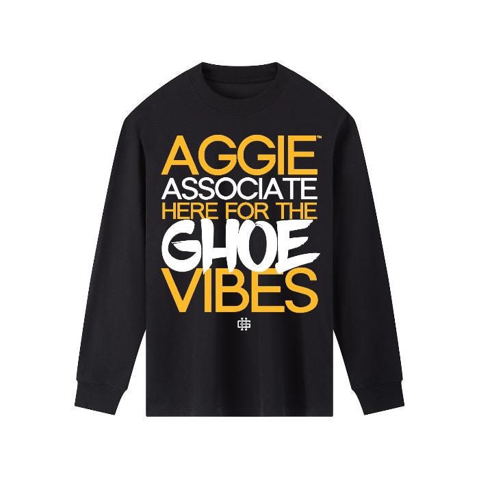 NCAT - Aggie Associate Here for GHOE NC A&T Tee T-Shirt or Long Sleeve Shirt __etsy:8381299585