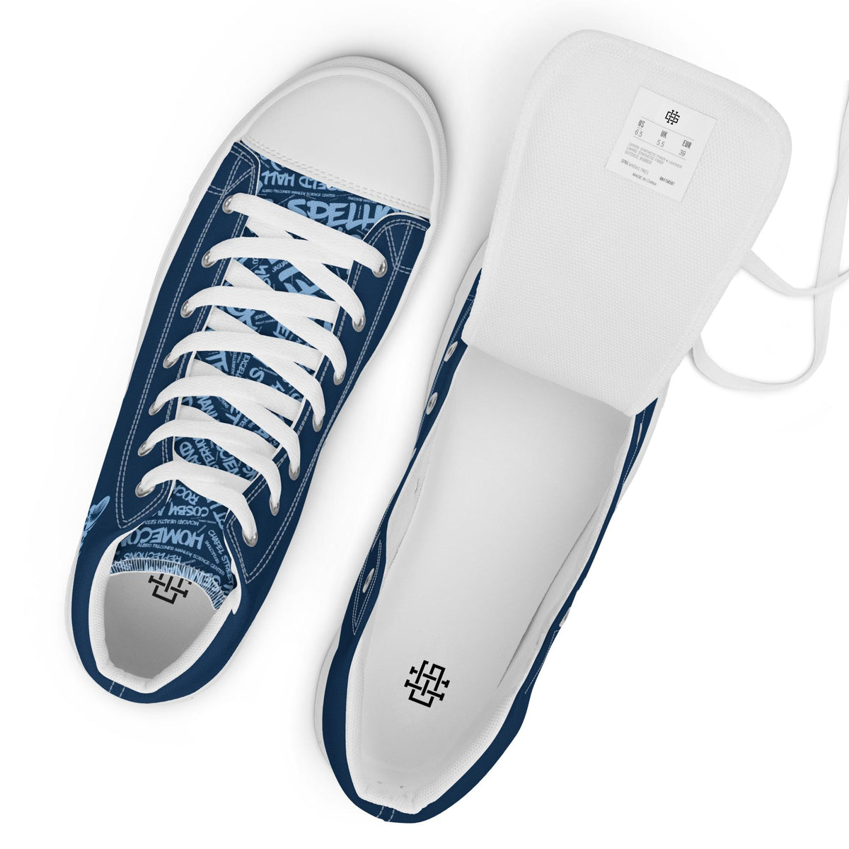 Spelman - All Things Spelman Women’s High Top Canvas Shoes Sneakers