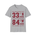 Morehouse - Coordinates Unisex Tee T-Shirt or Sweatshirt __etsy:8519832860