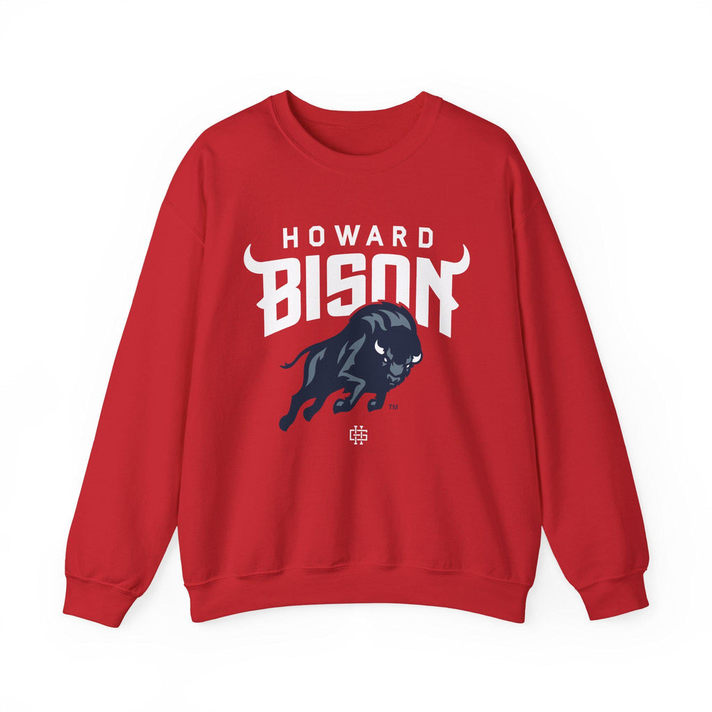 Howard - Bison Logo Unisex Tee T-Shirt , Long Sleeve Tee or Sweatshirt
