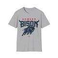 Howard - Bison Logo Unisex Tee T-Shirt , Long Sleeve Tee or Sweatshirt