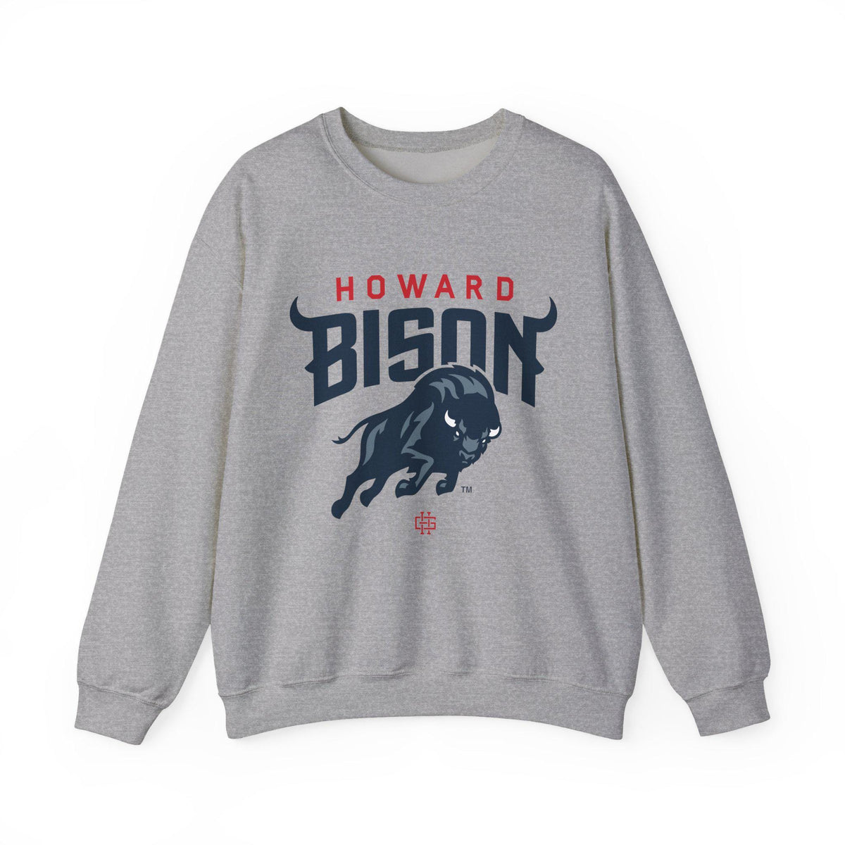 Howard - Bison Logo Unisex Tee T-Shirt , Long Sleeve Tee or Sweatshirt