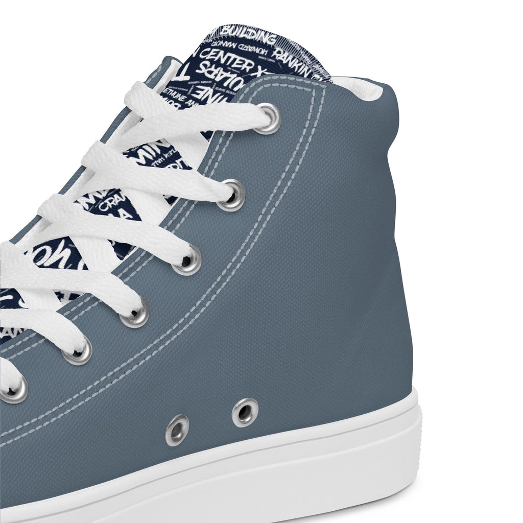 Howard - Bison Men’s High Top Canvas Shoes