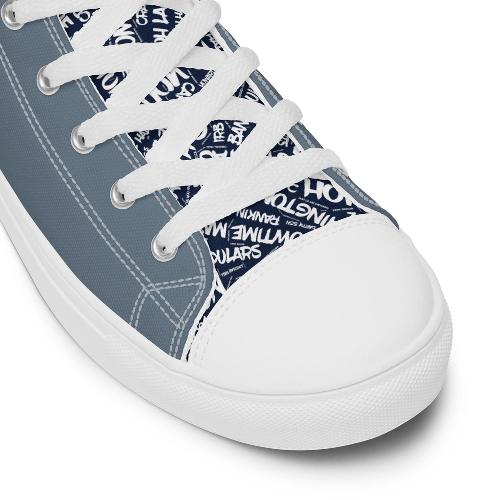 Howard - Bison Men’s High Top Canvas Shoes
