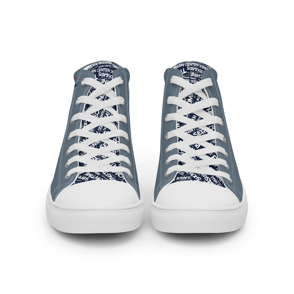 Howard - Bison Men’s High Top Canvas Shoes