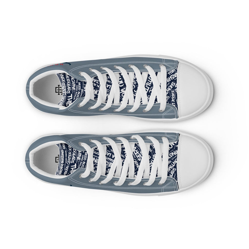 Howard - Bison Men’s High Top Canvas Shoes