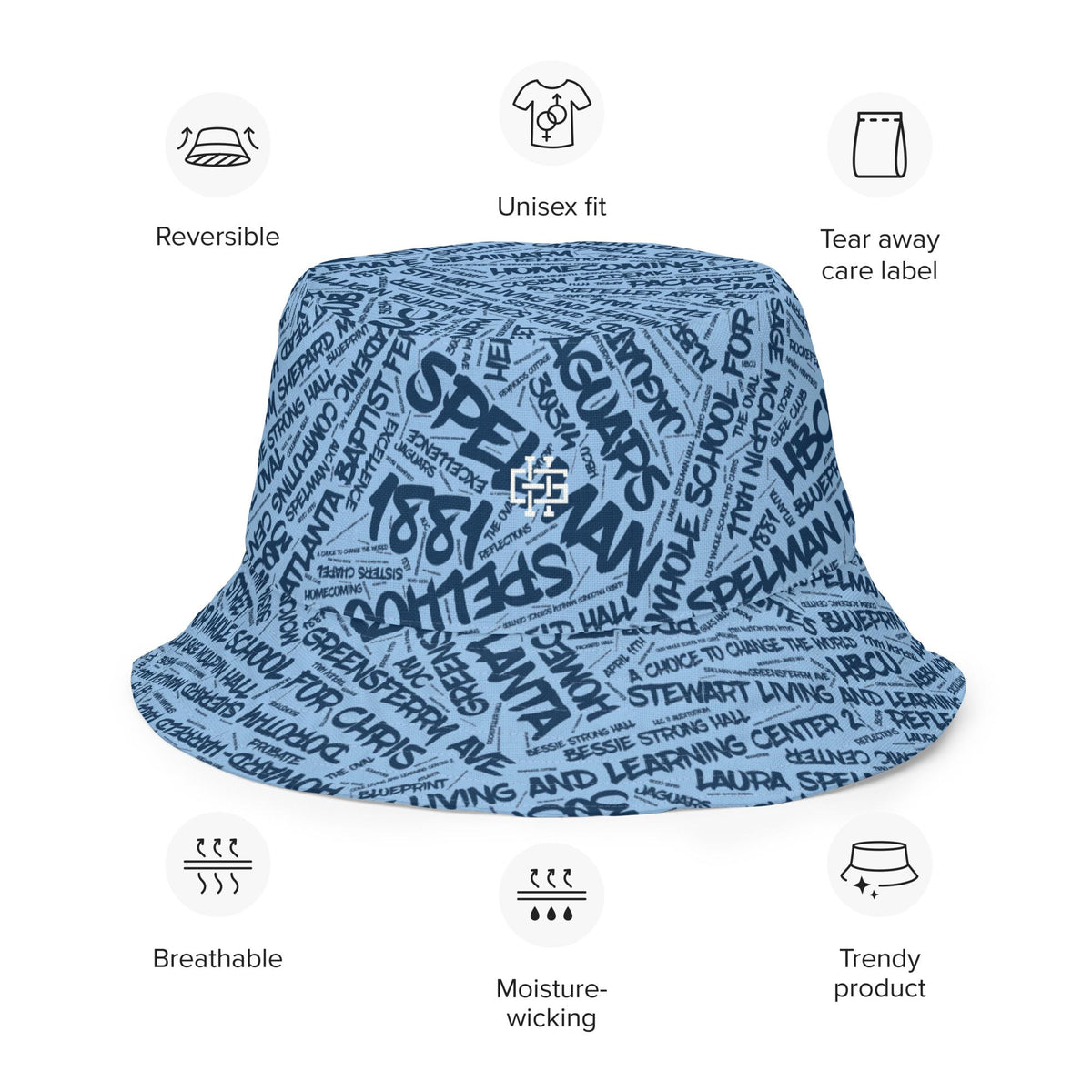 Spelman - All Things Spelman Reversible Bucket Hat