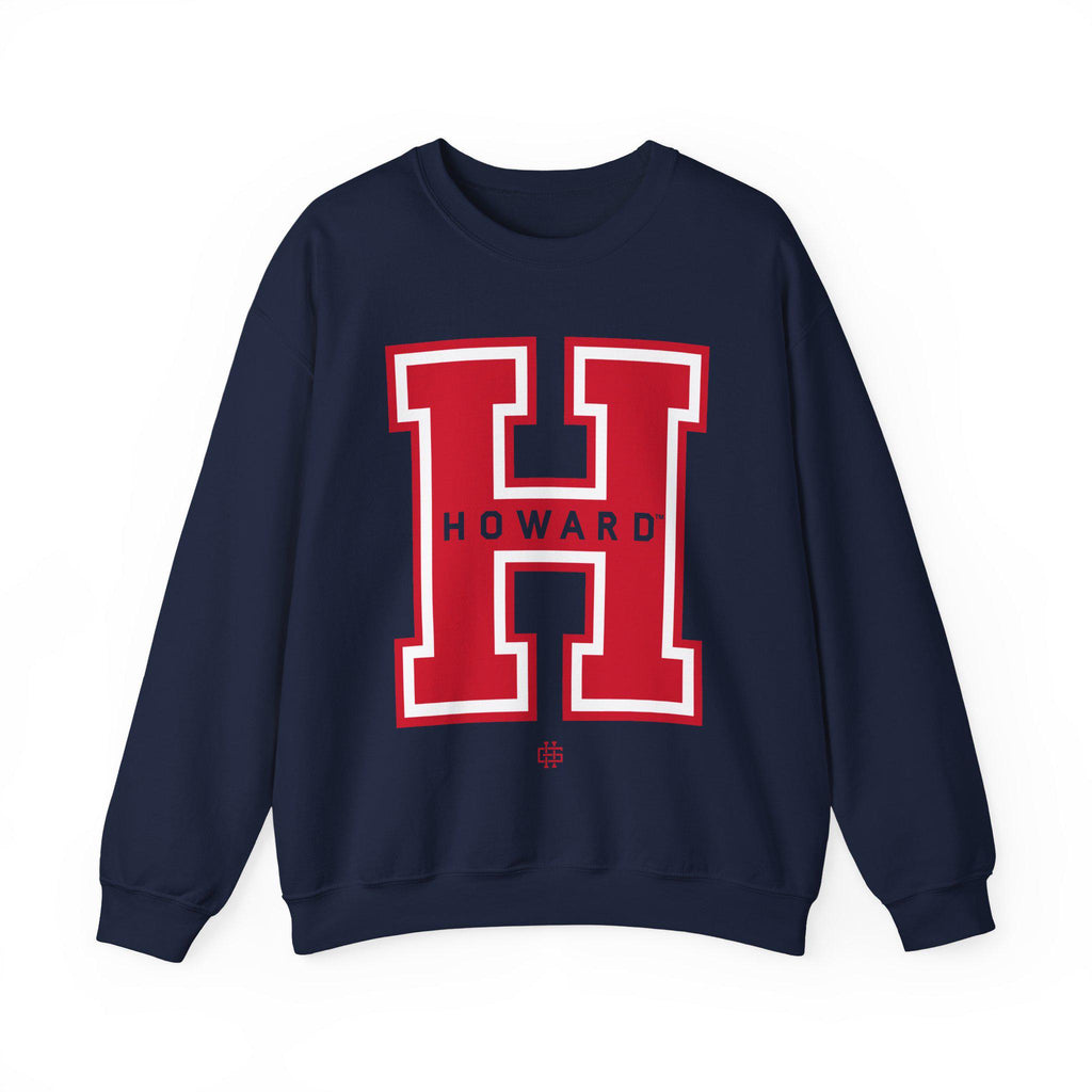 Howard - Bison H Logo Unisex Tee T-Shirt , Long Sleeve Tee or Sweatshirt