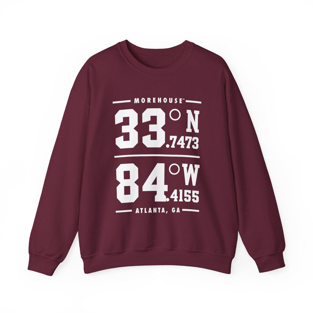 Morehouse - Coordinates Unisex Tee T-Shirt or Sweatshirt __etsy:8567706029