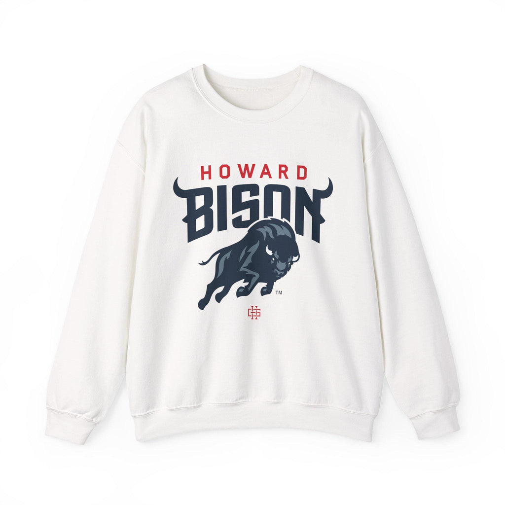 Howard - Bison Logo Unisex Tee T-Shirt , Long Sleeve Tee or Sweatshirt