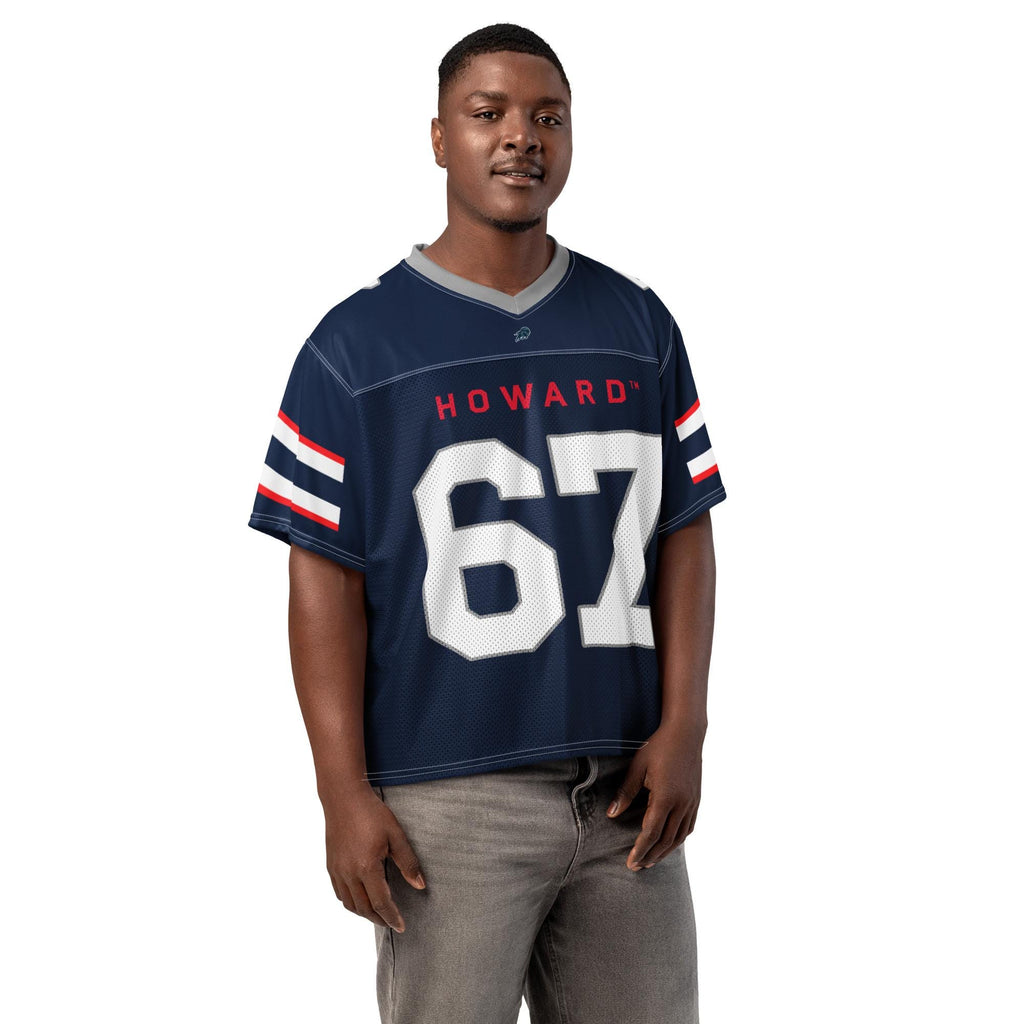 Howard - Bison Boxy Football Jersey