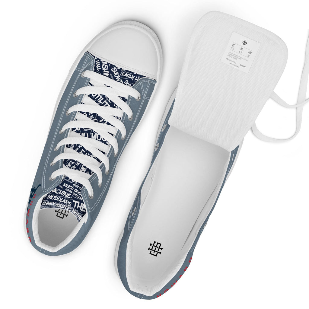 Howard - Bison Men’s High Top Canvas Shoes