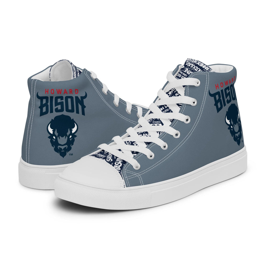 Howard - Bison Men’s High Top Canvas Shoes