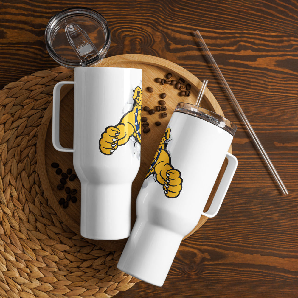 NCAT - NC A&T Travel Mug With Handle and Straw 25oz, 40oz